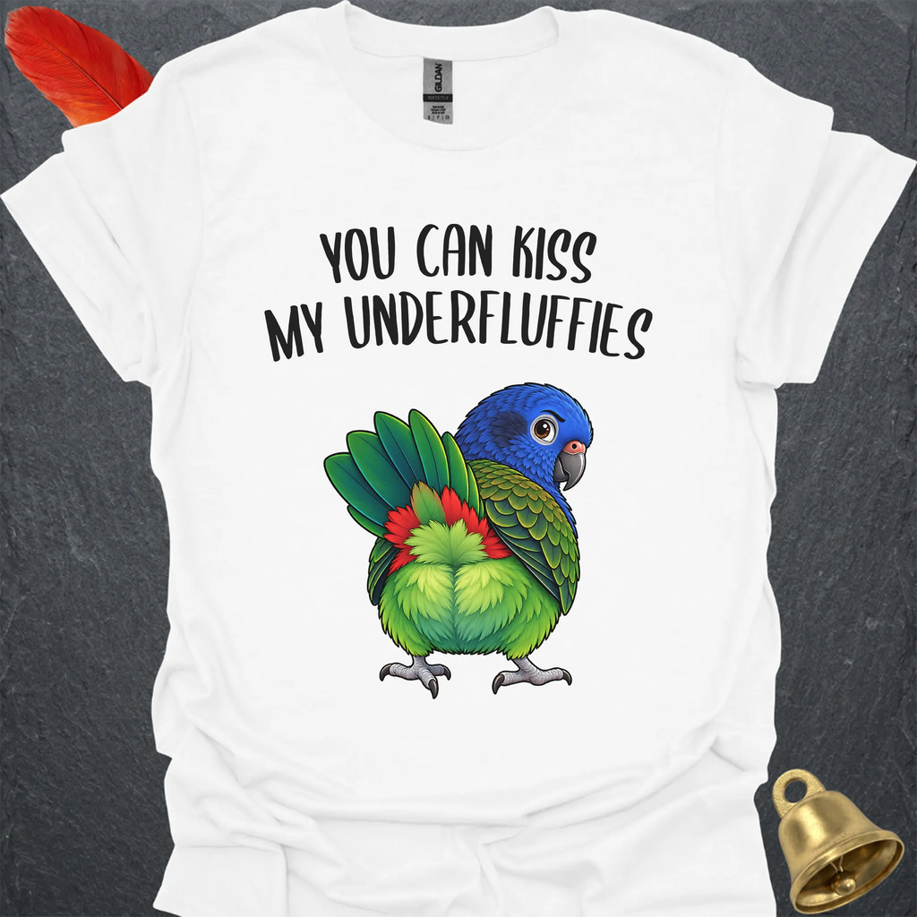 Blue-Headed Pionus Underfluffies T-Shirt
