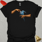 Blue Indian Ringneck Adam T-Shirt