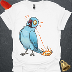 Blue Indian Ringneck Eye on Prize T-Shirt