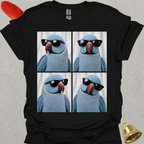 Blue Indian Ringneck Photobooth T-Shirt