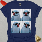 Blue Indian Ringneck Photobooth T-Shirt