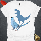 Blue Indian Ringneck Roar T-Shirt