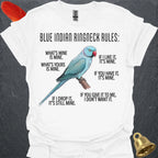 Blue Indian Ringneck Rules T-Shirt