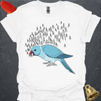 Blue Indian Ringneck Scream T-Shirt