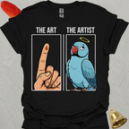 Blue Indian Ringneck The Artist T-Shirt