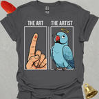 Blue Indian Ringneck The Artist T-Shirt