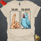 Blue Indian Ringneck The Artist T-Shirt
