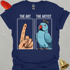Blue Indian Ringneck The Artist T-Shirt