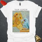 Blue Indian Ringneck Van Gogh T-Shirt