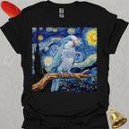 Blue Opaline Quaker Parrot Starry Night T-Shirt