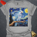 Blue Opaline Quaker Parrot Starry Night T-Shirt
