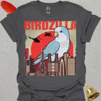 Blue Opaline Quaker Parrot Birdzilla T-Shirt