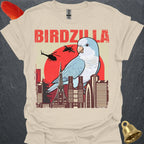 Blue Opaline Quaker Parrot Birdzilla T-Shirt