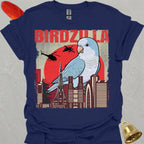Blue Opaline Quaker Parrot Birdzilla T-Shirt