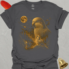 Blue Opaline Quaker Parrot Golden T-Shirt