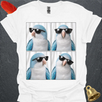 Blue Opaline Quaker Parrot Photobooth T-Shirt