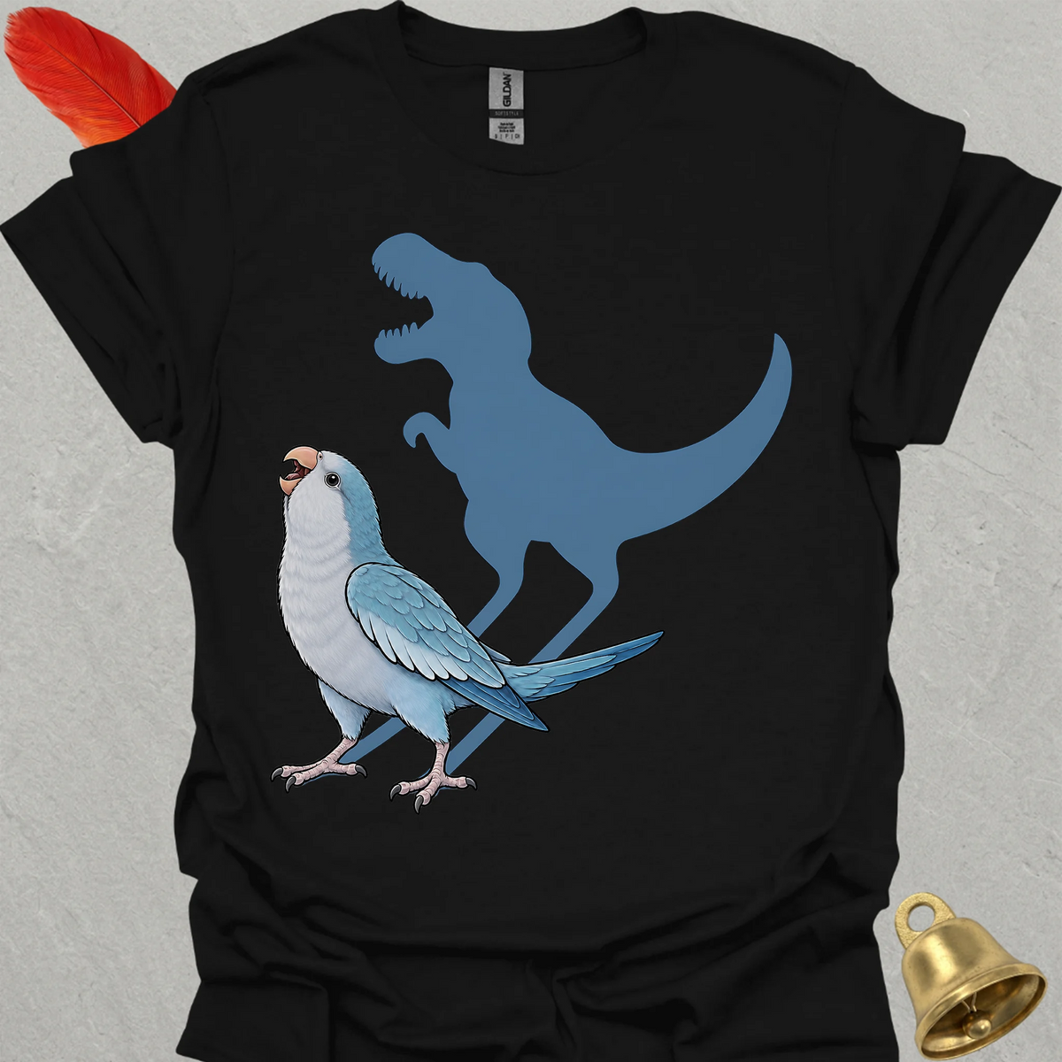 Blue Opaline Quaker Parrot Roar T-Shirt