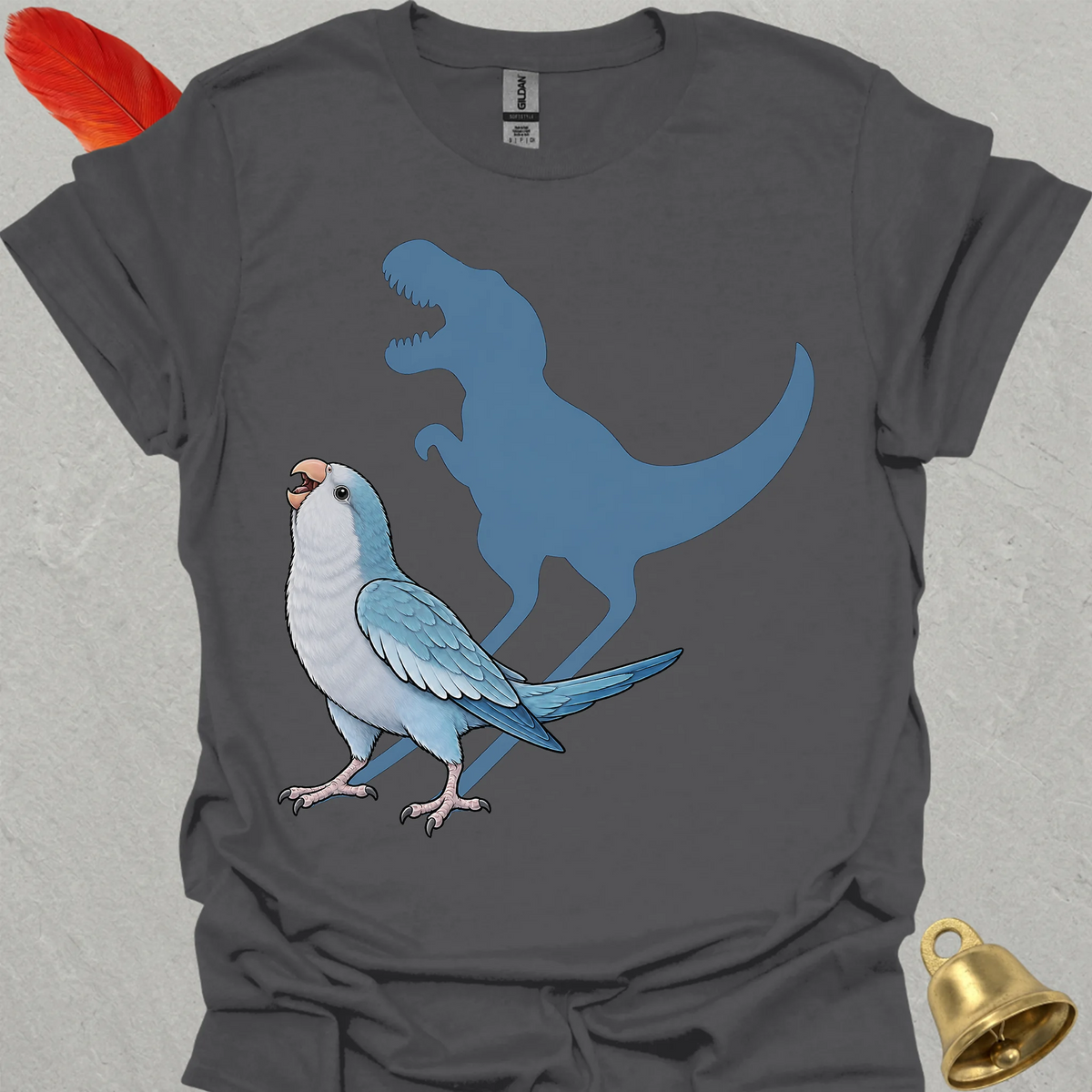 Blue Opaline Quaker Parrot Roar T-Shirt