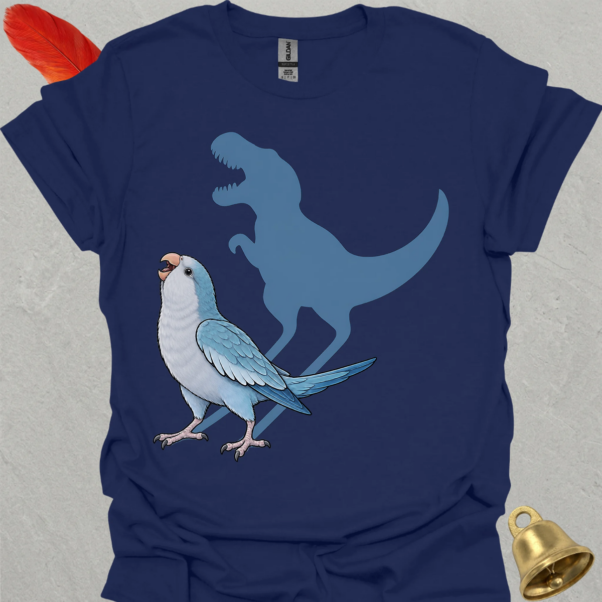 Blue Opaline Quaker Parrot Roar T-Shirt