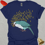 Blue Opaline Quaker Parrot Scream T-Shirt