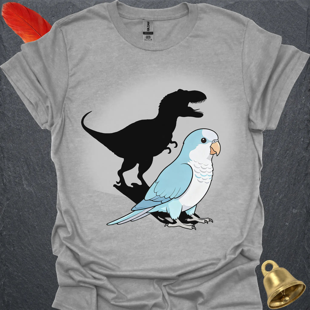 Blue Opaline Quaker Parrot T-Rex T-Shirt