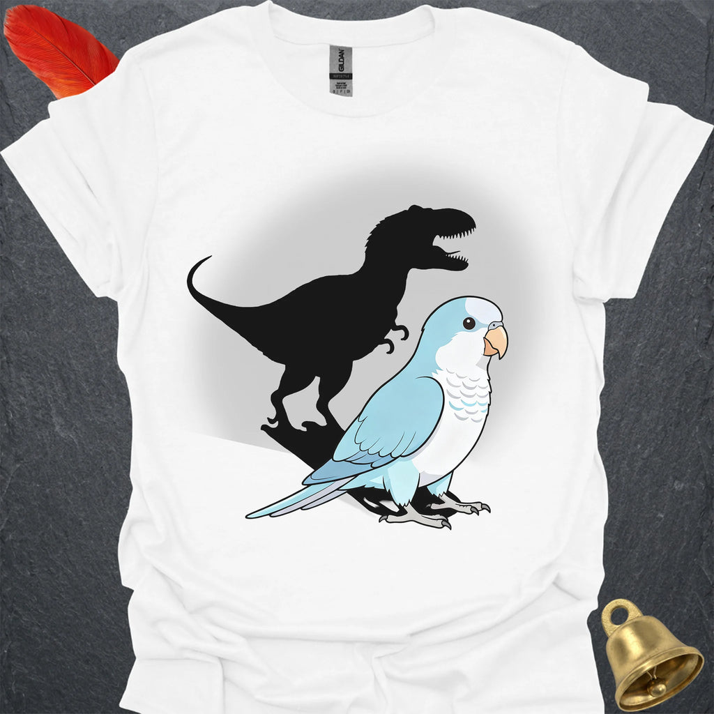 Blue Opaline Quaker Parrot T-Rex T-Shirt