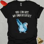 Blue Opaline Quaker Parrot Underfluffies T-Shirt
