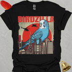 Blue Parakeet Birdzilla T-Shirt