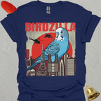 Blue Parakeet Birdzilla T-Shirt