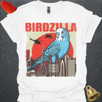 Blue Parakeet Birdzilla T-Shirt