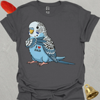 Blue Parakeet I Love Dad T-Shirt