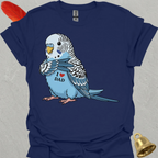 Blue Parakeet I Love Dad T-Shirt