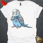 Blue Parakeet I Love Dad T-Shirt