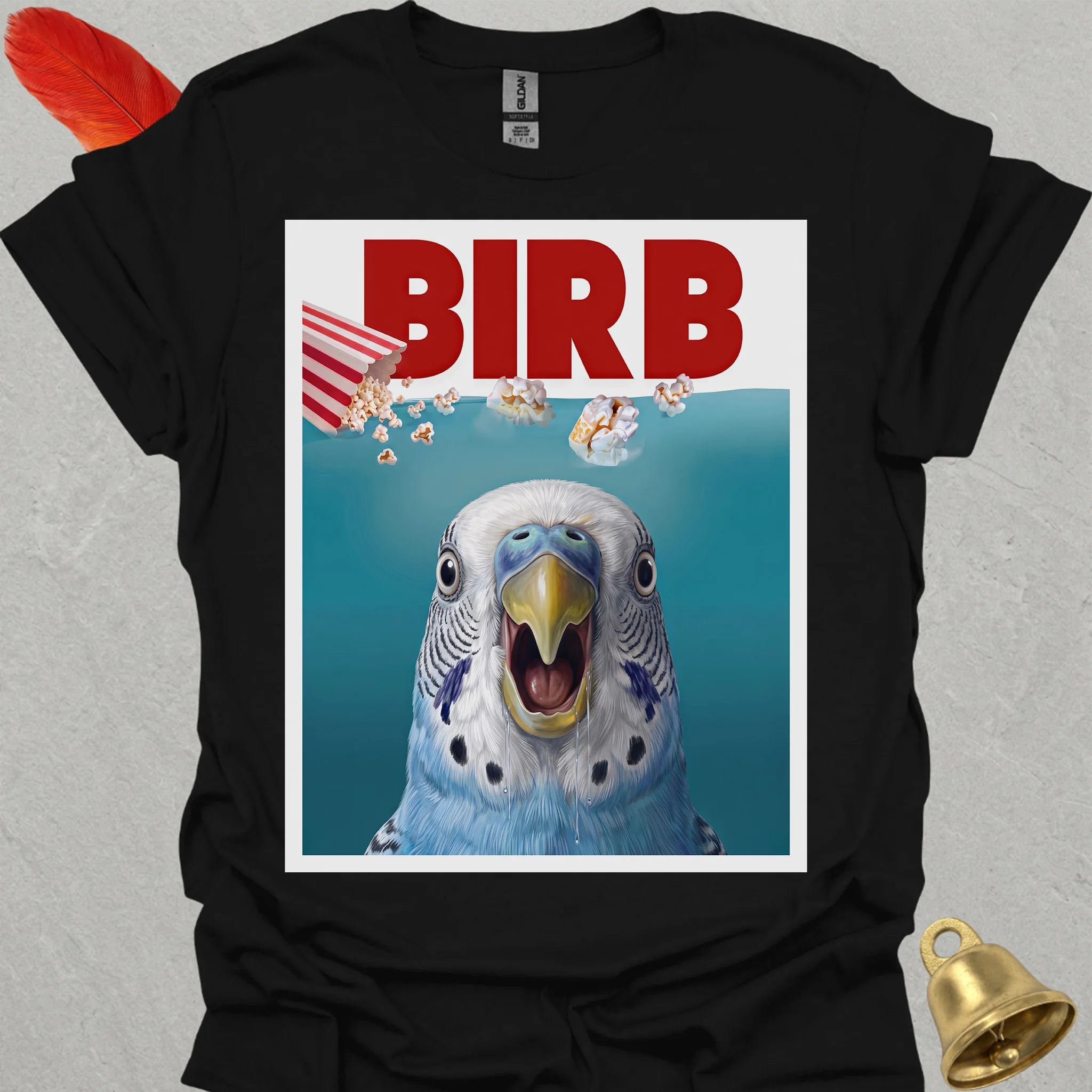 Blue Parakeet Movie T-Shirt