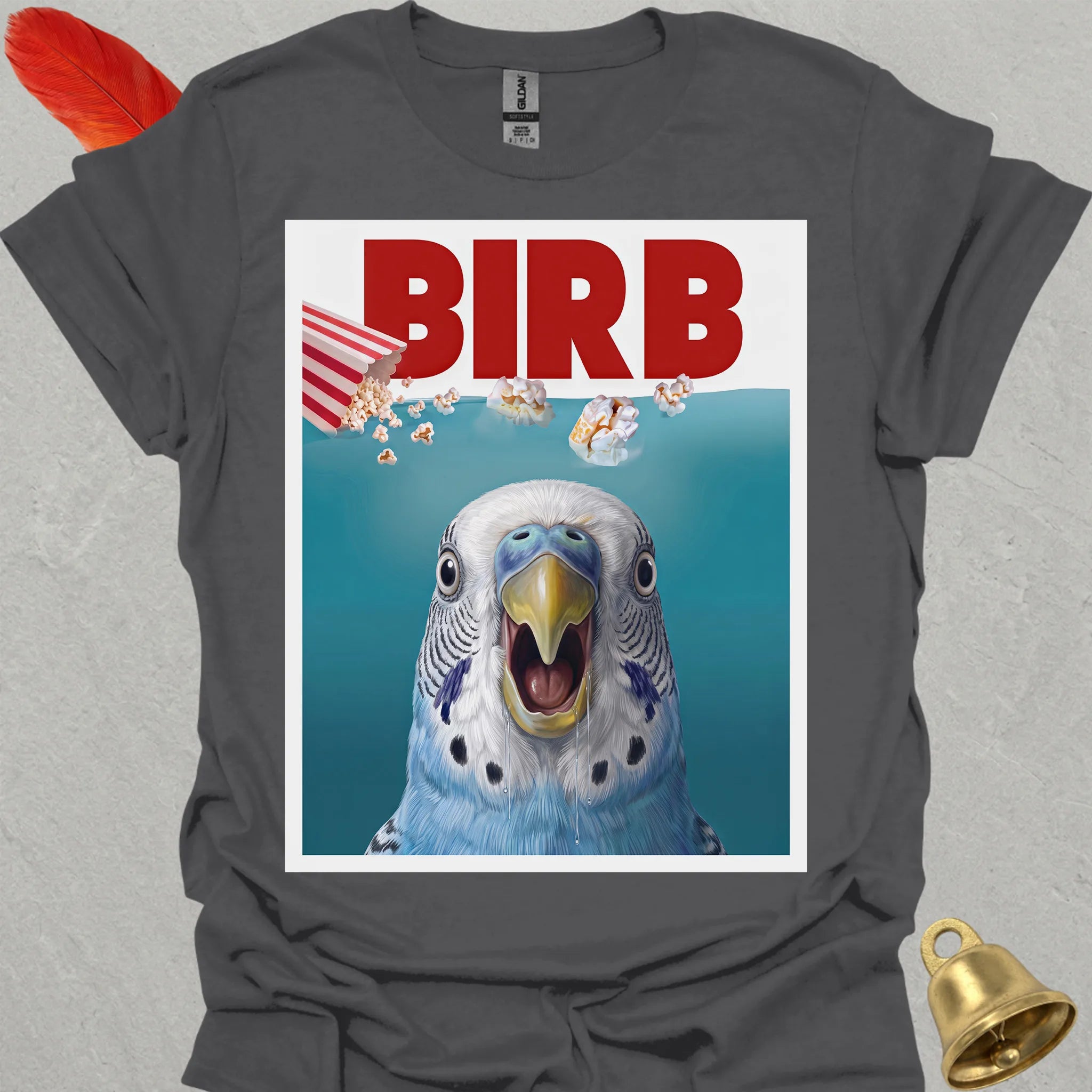 Blue Parakeet Movie T-Shirt