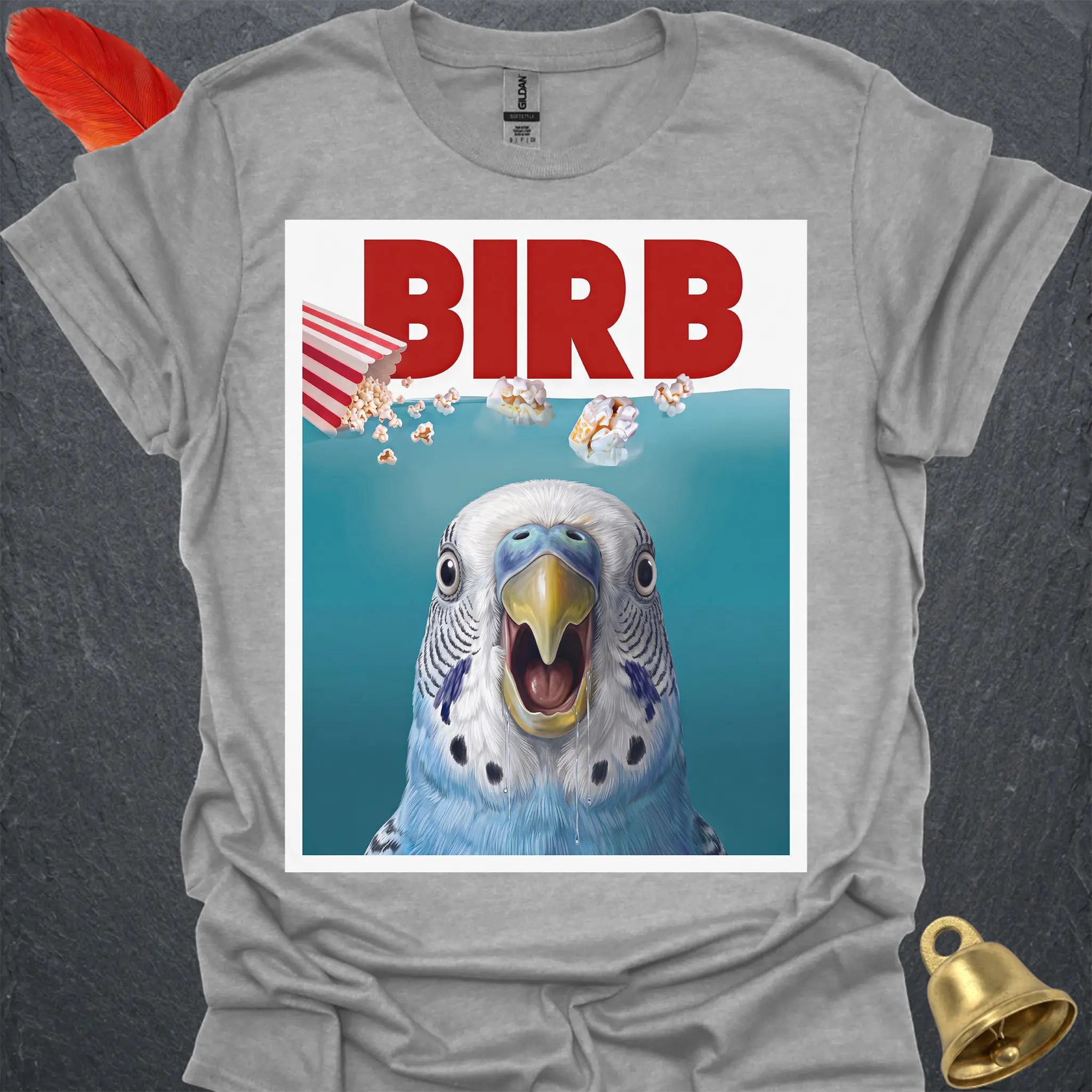 Blue Parakeet Movie T-Shirt