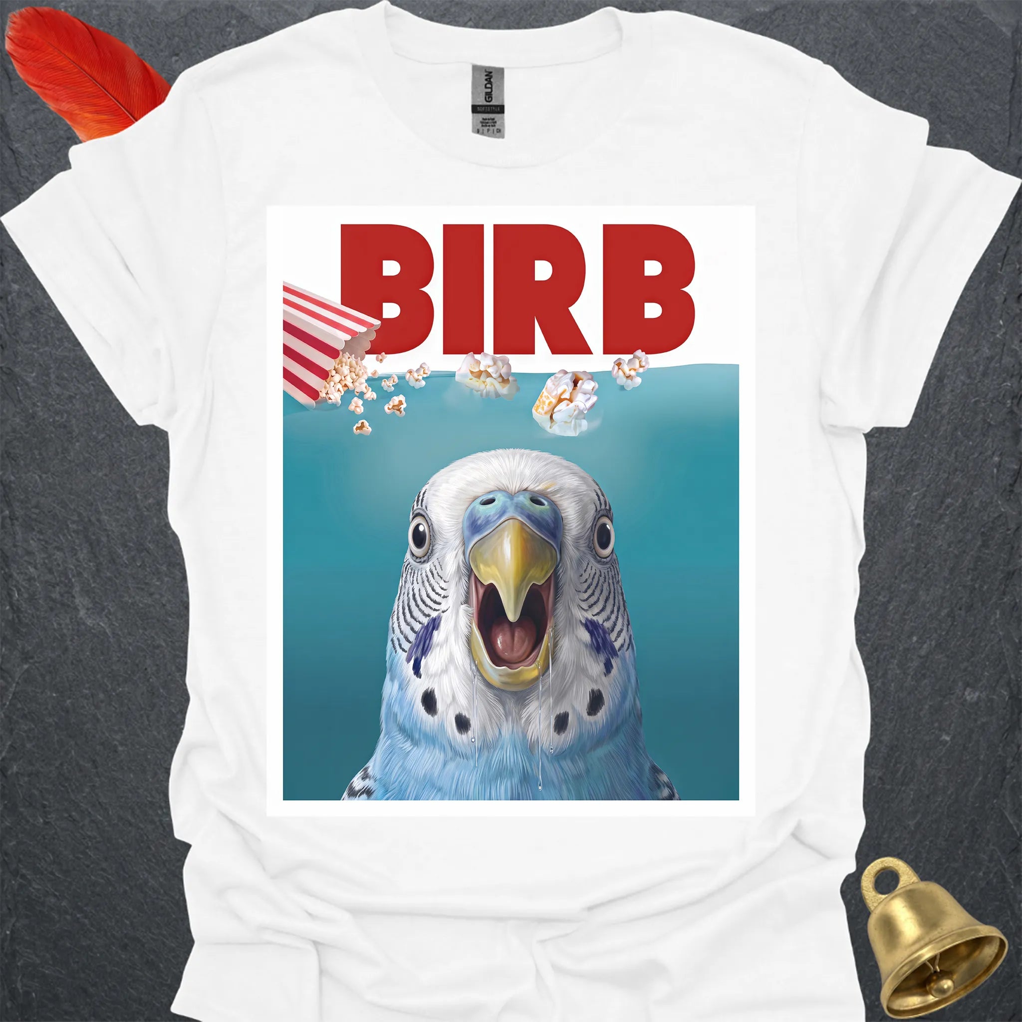 Blue Parakeet Movie T-Shirt