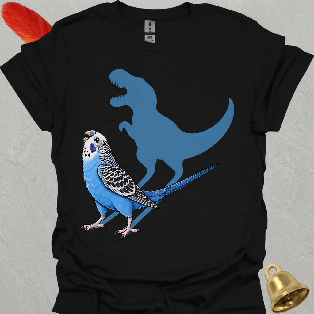 Blue Parakeet Roar T-Shirt