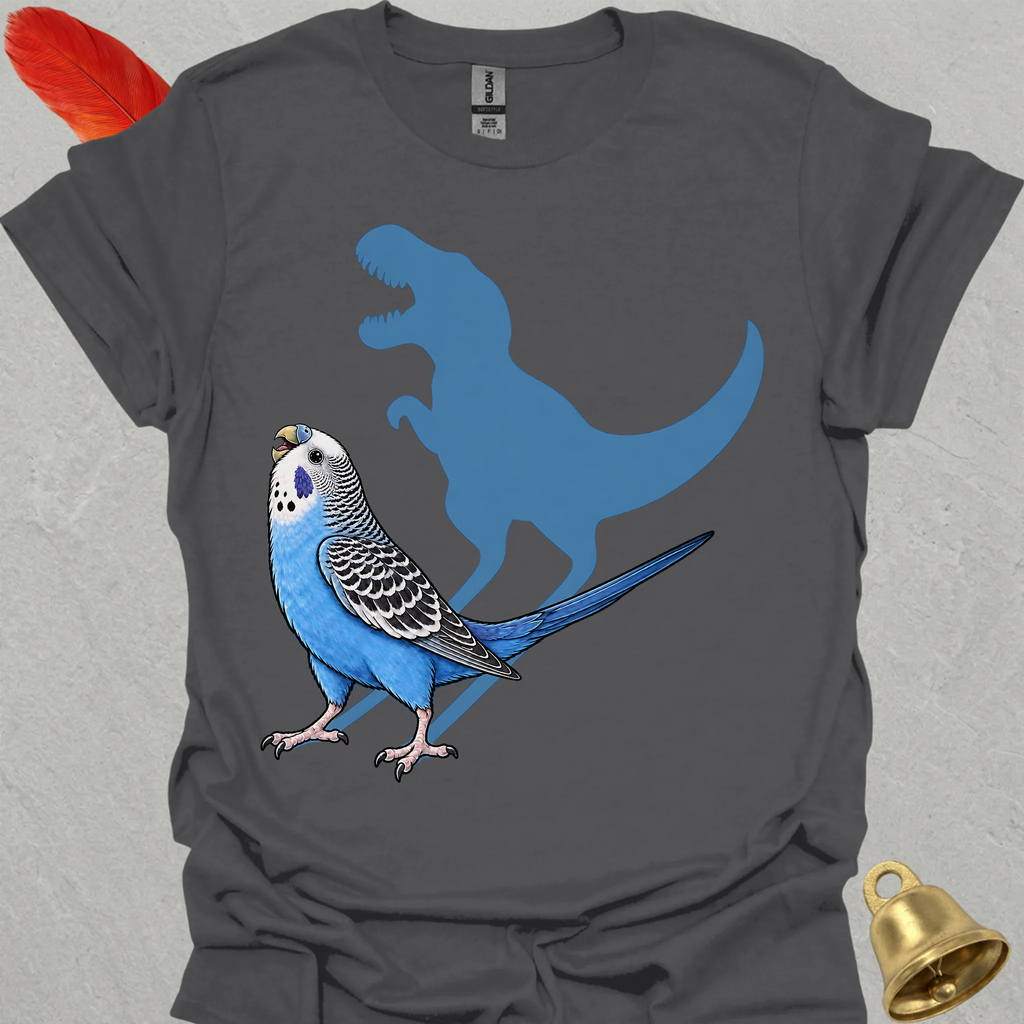 Blue Parakeet Roar T-Shirt