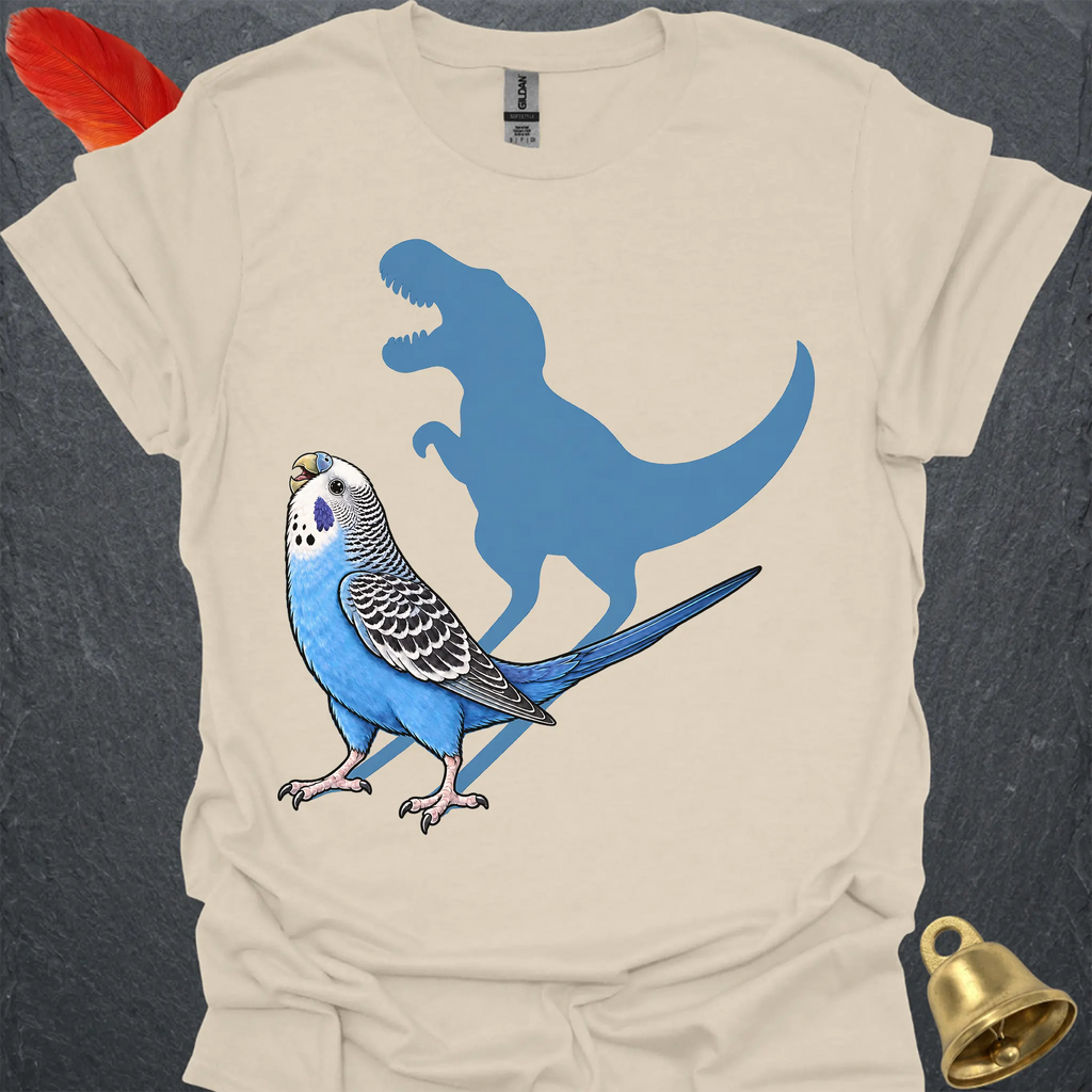 Blue Parakeet Roar T-Shirt