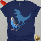 Blue Parakeet Roar T-Shirt