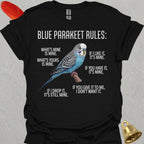 Blue Parakeet Rules T-Shirt