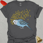 Blue Parakeet Scream T-Shirt