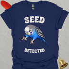 Blue Parakeet Seed Detected T-Shirt