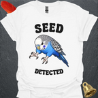 Blue Parakeet Seed Detected T-Shirt