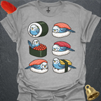 Blue Parakeet Sushi T-Shirt
