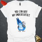 Blue Parakeet Underfluffies T-Shirt