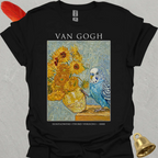 Blue Parakeet Van Gogh T-Shirt