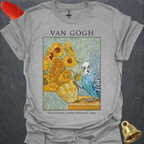 Blue Parakeet Van Gogh T-Shirt