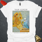Blue Parakeet Van Gogh T-Shirt